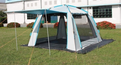 Dog Show Tent Instant Pro 3x3 m - Light blue/silver grey