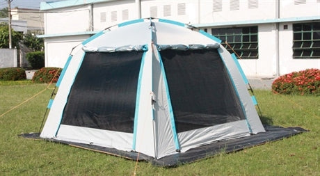 Dog Show Tent Instant Pro 3x3 m - Light blue/silver grey