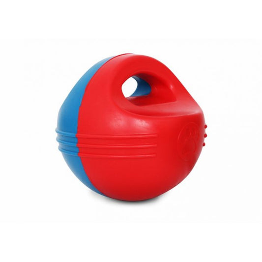 Kummist Superball veemänguasi käepidemega 16 cm
