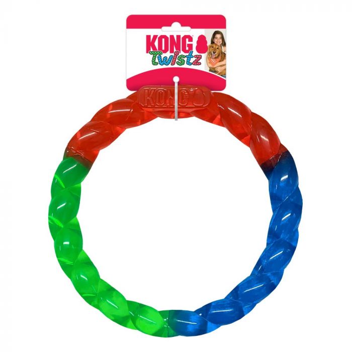 KONG TWISTZ SÕRMUS - MITMEVÄRVILLINE - Ø17 CM 