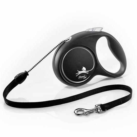 FLEXI ROLL LINE BLACK DESIGN - CORD - BLACK & SILVER