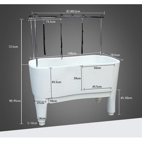 Plastic Dog Bath 150cm HB111