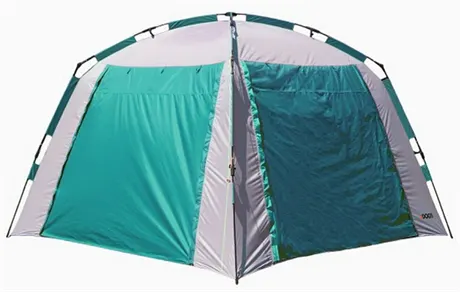 Dog Show Tent Instant Pro  3x3 m - Green/silver grey