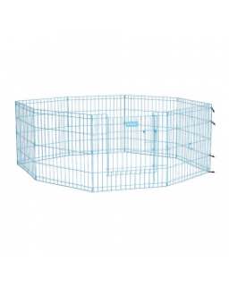 Puppy Pen Metal 60cm BLUE