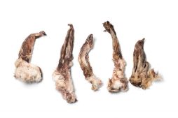 Rabbit Ears with HAIR Natural Dried 500g